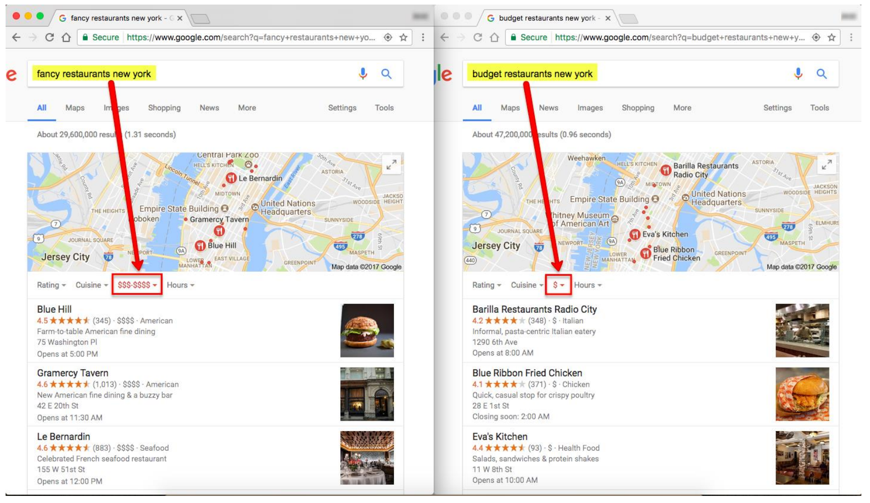 restaurants-search-filter